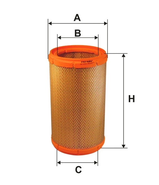 AR348/1 - Hava Filtresi - Filtron - Resim 2