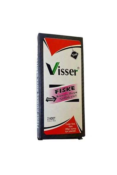 Visser Kumaş Boyası Sabitleyici 2x15 ml ürün görseli 1