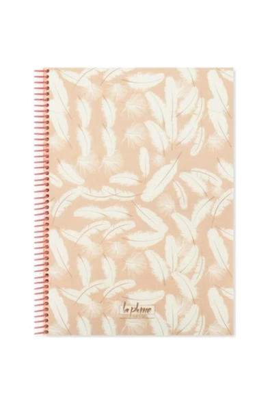 KESKİN COLOR Keskin Spiralli 16,5x22 Cm Karton Kapak 80 Yaprak La Pluma Defter Çizgili ürün görseli 1