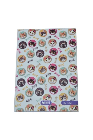 UMUT DEFTER Karton Kapaklı 80 Yp. Kareli A5 Defter ürün görseli 1