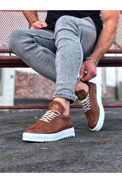 Wagoon WG022 Taba Erkek Casual Ayakkabı - Resim 2