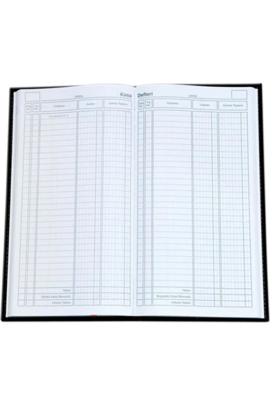 Sim Kırtasiye Kasa Defteri 17x24 160 Yp ürün görseli 1