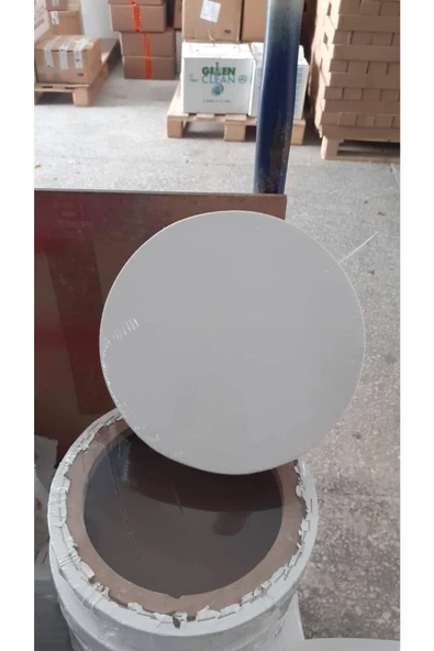 Kampus Kırtasiyem 30 Cm Daire Tuval - Resim 6