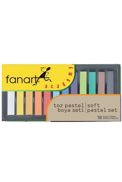 Fanart-Artdeco Pastel Boyama Seti Toz 1 Lv-f-4000.b1 ürün görseli 1