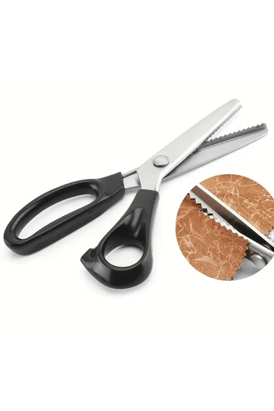 Kampus Kırtasiyem Sülfile Terzi Makas- Sürfile Zikzak Kesim Makas - Resim 2