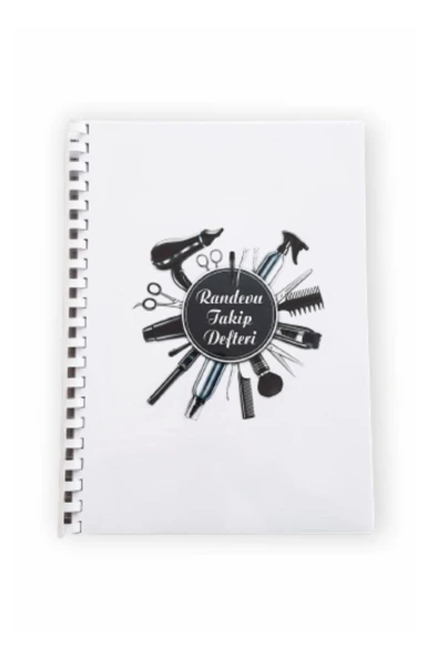 Kampus Kırtasiyem Kuaför Randevu Defteri - 380 Günlük - 95 Yaprak - Çift Yön Baskılı - Geniş Yazma Alanlı ürün görseli 1