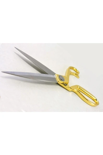 Kampus Kırtasiyem Kumaş Terzi Makası Paslanmaz Çelik Altın Rengi 24 Cm 9.5" ürün görseli 1