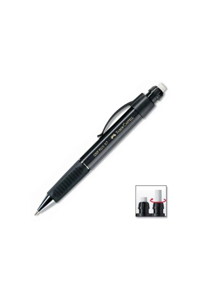 Faber Castell 0.7 Mm Siyah Grip Plus Versatil Kalem ürün görseli 1