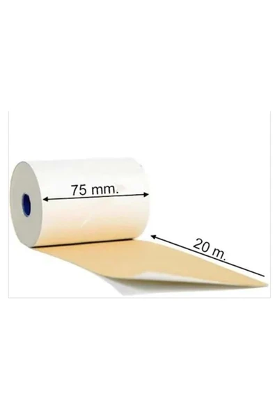 Kampüs Kırtasiyem Pos Rulo 2 Nüsha 75 Mm X 20 Mt 10 Adet ürün görseli