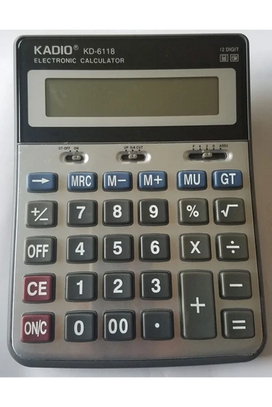 WOODOY Kadıo Hesap Makinesi Kd-6118 ürün görseli 1