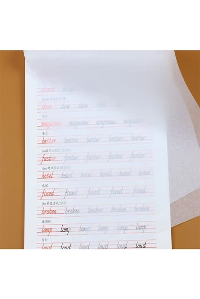 Kampus Kırtasiyem 50 Adet A4 92 Gr Optimum Kalınlık Tasarım Grafik Için Şeffaf Aydınger Karbon Grafit Çizim Kağıdı - Resim 4