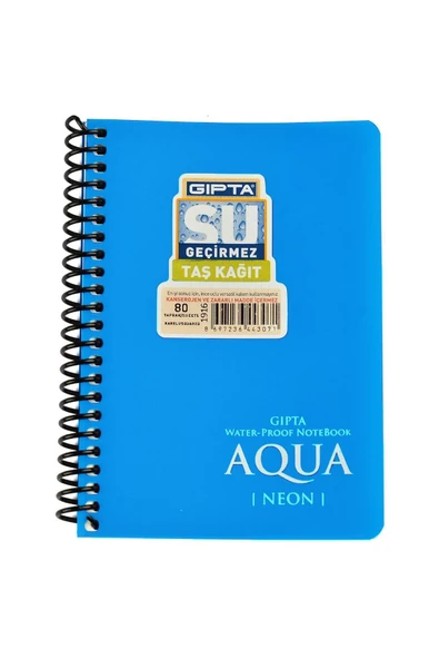 Gıpta Taş Kağıt Defter Su Geçirmeyen Defter ürün görseli 1