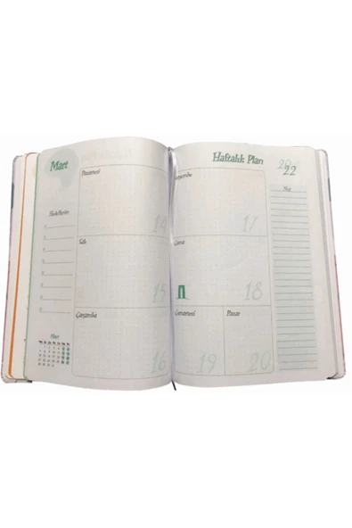 Lizy collection 2021-2022 Akademik Ajanda Sert Kapak - Resim 5