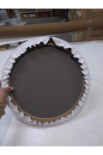 Kampus Kırtasiyem 30 Cm Daire Tuval - Resim 2