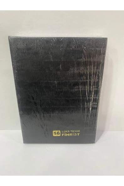 Gülpaş Kırtasiye 174 TİCARİ FİHRİST 20X28 (TERMO DERİ KAPAK) 16 LI ürün görseli