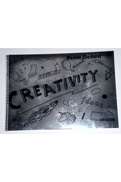 Gürpaş Sipralli Resim Defteri Aynalı Kapak 35x50 15 Yp 80 Gr. Resim Kağıdı ürün görseli 1