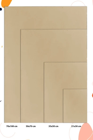 Gülpaş Resim Altlığı Mdf Duralit Çift Taraflı (70x100 Cm) 3mm Kalınlık - Resim 7