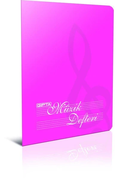 Gıpta Mica Tel Dikişli Plastik Kapak Müzik Defteri A4 40 Yaprak ürün görseli 1