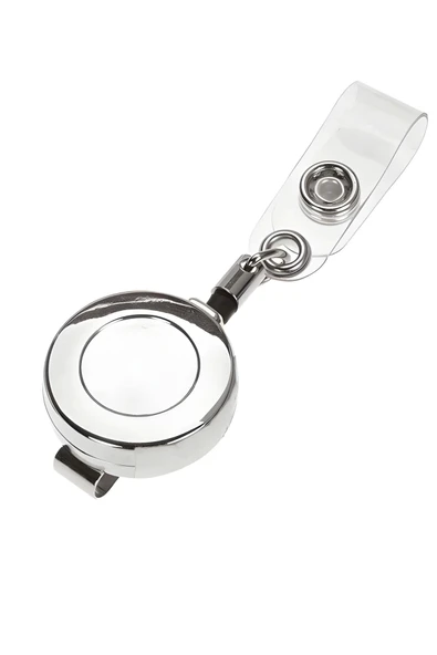 Kampüs Kırtasiyem Parlak Gümüş Renkli Yoyo Kart Tutucu Yaka Kartlığı ürün görseli