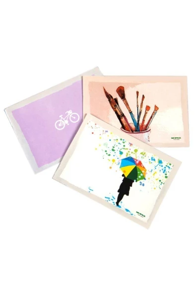 UMUT DEFTER Karton Kapak 40 Yaprak Büyük Resim Defteri 21x29,5 Cm - Resim 2