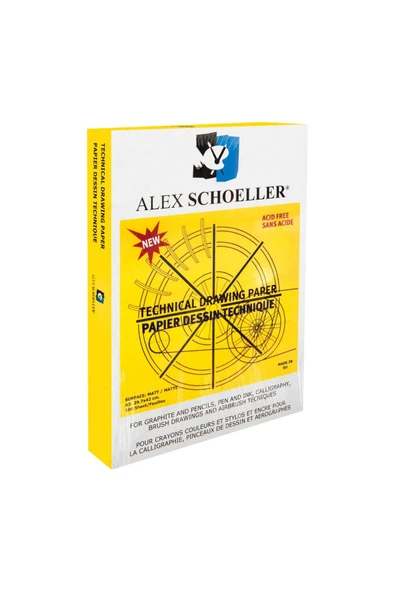 Alex Schoeller Teknik Resim Kağıdı A4 200 Gr. 100'lü ürün görseli