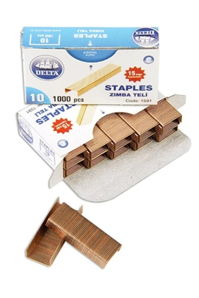 Delta Zımba Teli No:10 10x1000 Adet(4 Kutu) - Resim 3