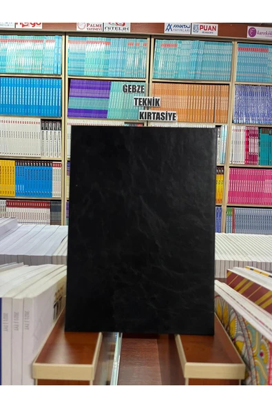 Gülpaş Kırtasiye Posta Zimmet Defteri Ciltli Suni Deri Büyük Boy 21x30 100 Yp - Resim 2