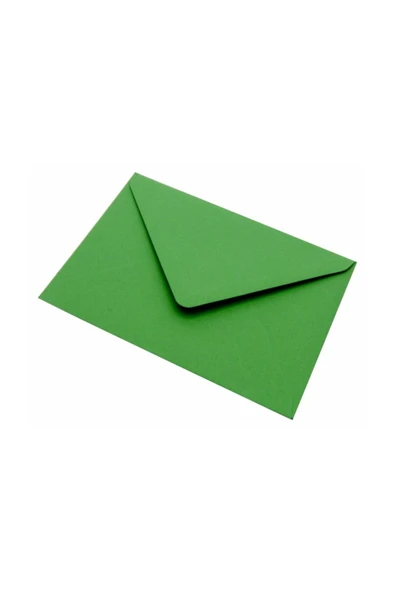 ASİL DOĞAN Davetiye Zarfı Yeşil 13x18 Cm 80 Gr 100 Adet ürün görseli 1