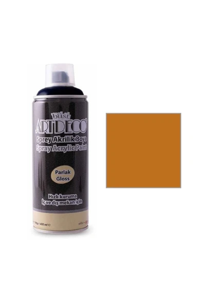 Artdeco lisans kırtasiye Akrilik Sprey Boya 400 Ml Açık Kahve ürün görseli 1