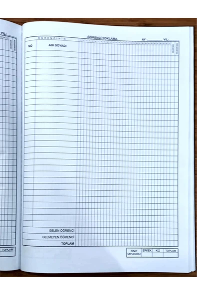 Gülpaş Kırtasiye Anasınıfı Sınıf Defteri Plastik Kapak Karma Renkler - Resim 3