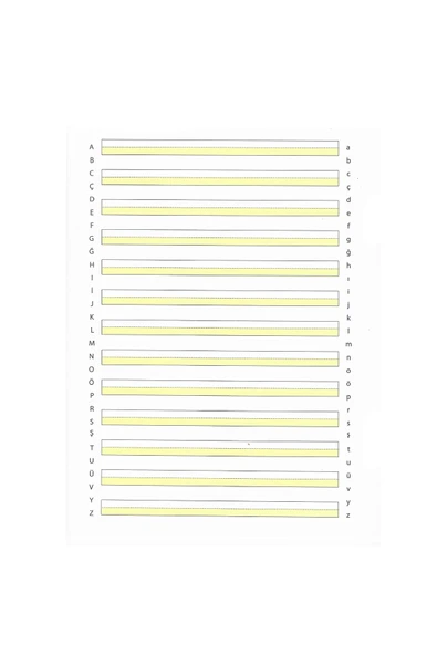 Atlas Ilköğretim 2024 Yeni Satır Aralıklarına Uygun Standart Yazı Defteri 10 Adet - Resim 3