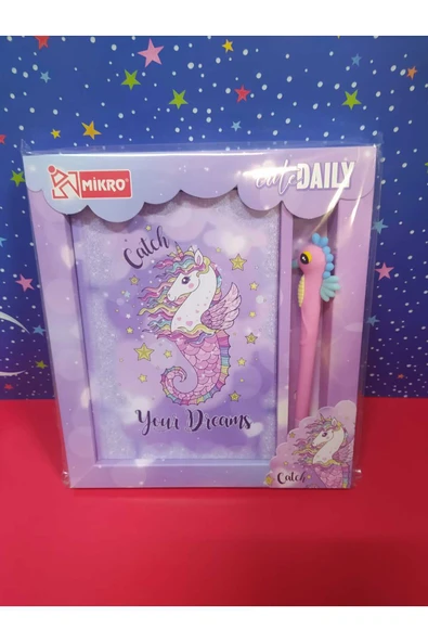 Mikro Şahin Kırtasiye KOPYA - HEDİYELİK KUTUDA HATIRA DEFTERİ VE KALEM HEDİYELİ ŞIK VE GÜZEL ürün görseli 1