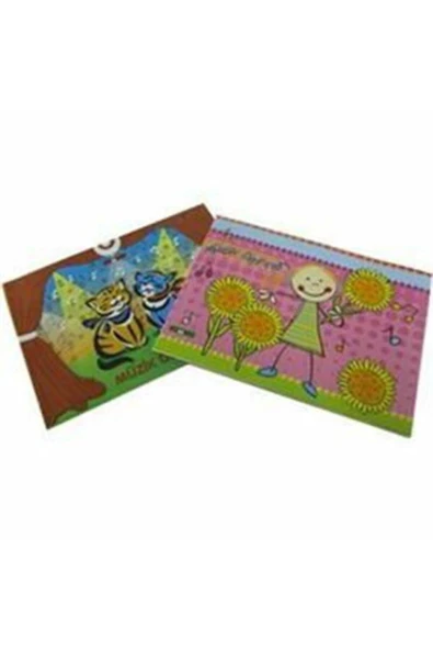 Gülpaş Kırtasiye Müzik Defteri Küçük Boy A5 20 Yaprak ürün görseli 1