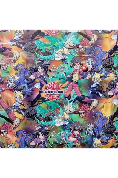 KESKİN COLOR BAKUGAN 3'LÜ RULO DEFTER KABI 50cm x 70 cm (1 adet) - Resim 3