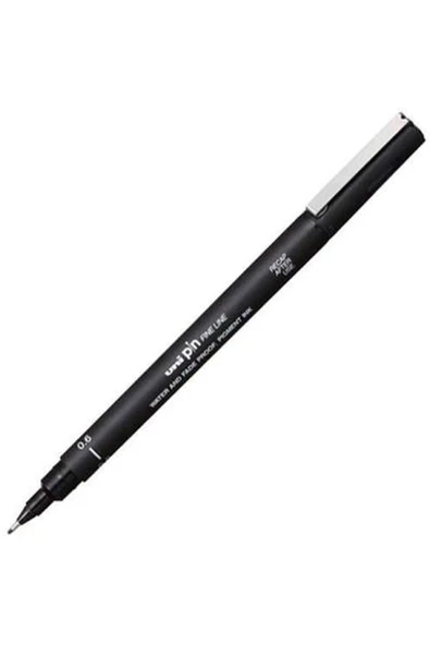 UNİ-BALL Pın 0.6 Fıne Lıne Akrilik Uçlu Kalem Siyah ürün görseli 1