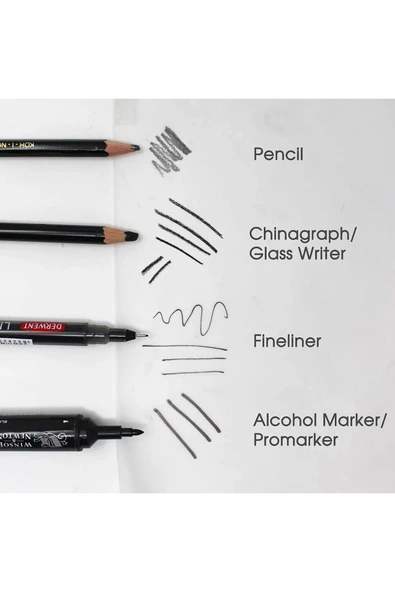 Kampus Kırtasiyem 50 Adet A4 92 Gr Optimum Kalınlık Tasarım Grafik Için Şeffaf Aydınger Karbon Grafit Çizim Kağıdı - Resim 7