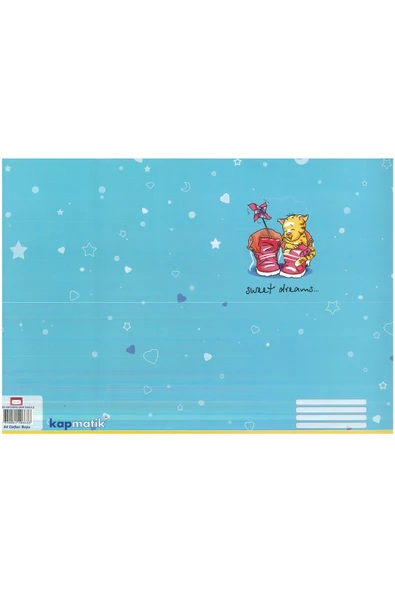 Yener A4 HAZIR KAĞIT DEFTER KABI . KENARI YAPIŞKAN BANTLI 5 Lİ PAKET - Resim 4