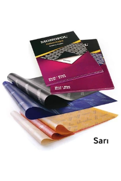 Monopol A3 Karbon Kağıdı 5'li - Sarı 5695557 ürün görseli