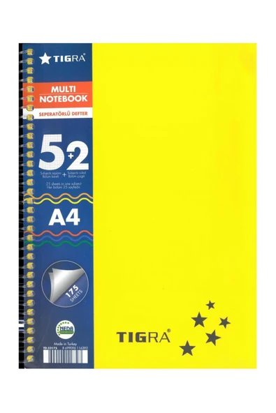 Tigra Yeni Td-52175 Ayr Spiral Deft 5+2 ürün görseli 1