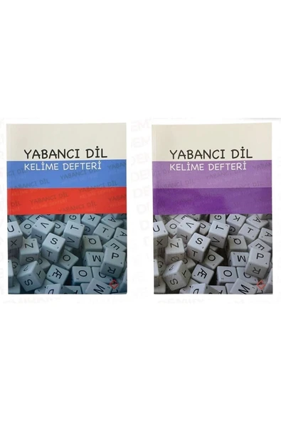 Gülpaş Kırtasiye Yabancı Dil Kelime Defteri (4 Adet) ürün görseli 1