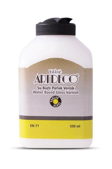 Artdeco lisans kırtasiye Su Bazlı 500ml Vernik Parlak / 073L-01 ürün görseli 1