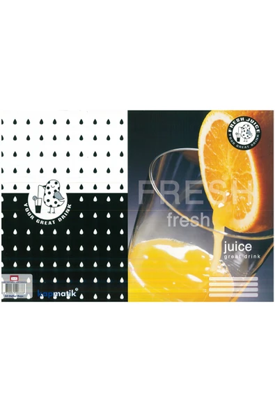 Yener A4 HAZIR KAĞIT DEFTER KABI . KENARI YAPIŞKAN BANTLI 5 Lİ PAKET - Resim 2