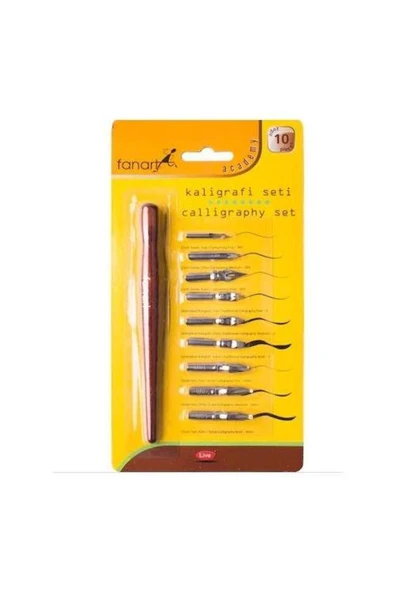 Fanart-Artdeco Kaligrafi Ve Divit Yazı Seti 10 Parça ürün görseli 1
