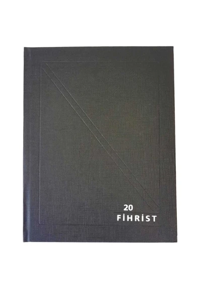 Gürpaş Ticari Fihrist 20'li 20x28 Cilt Bezli ürün görseli 1