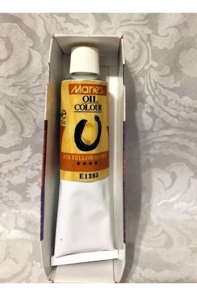 Marie's art Marie's Oil Colour 676 Yellow Ochre 170 ml ürün görseli 1