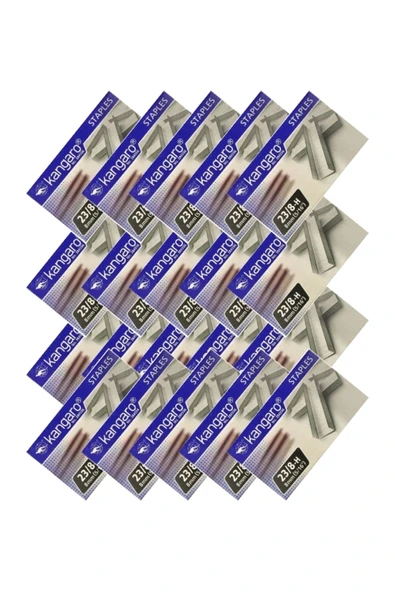 Kangaro Zımba Teli 23/6-8 20 Paket 1. Kalite - Resim 2