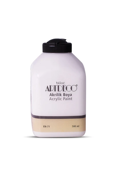 Artdeco lisans kırtasiye Akrilik Boya 500 Ml Beyaz 070l-3619 ürün görseli 1