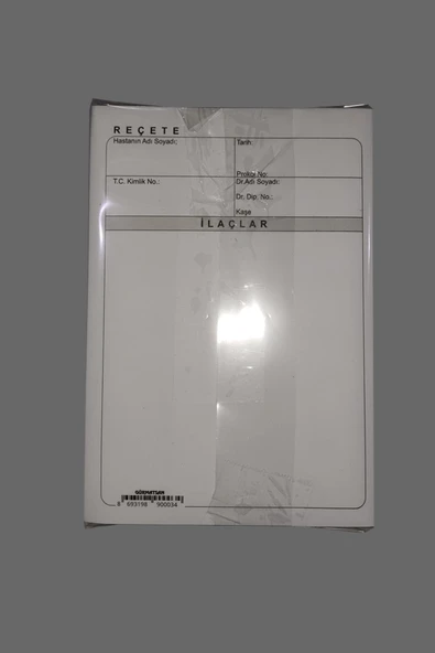 Gülpaş Kırtasiye 100 Yaprak Reçete (10 Adet) - Resim 3