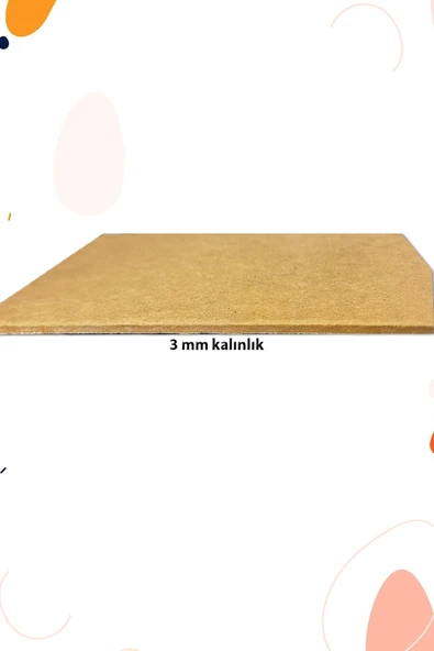 Gülpaş Resim Altlığı Mdf Duralit Çift Taraflı (70x100 Cm) 3mm Kalınlık - Resim 3