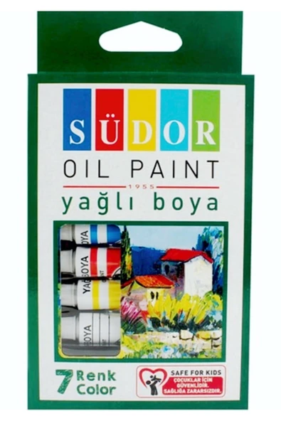 Südor Yağlı Boya Seti Sudor 7 Renk 9 Ml - Resim 2